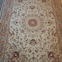دو جفت فرش ۶ متری ماشینی کرم