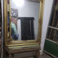 اینه قدی با میز پایه