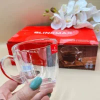 استکان بلینک مکس مدل کارینا و نیم لیوان دلی