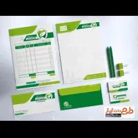 پرینت کپی جزوه کارت ویزیت سرنسخه سربرگ فاکتورتراکت