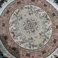 گلیم فرش گرد کویر یزد درجه یک