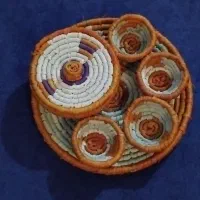حصیر بافی وبافتنی یاسمن