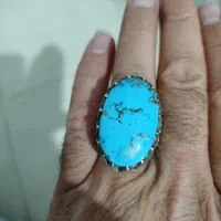 انگشتر فیروزه نیشابور. سنگین