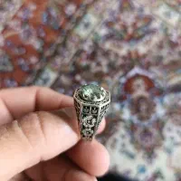 انگشتر موزنایت الماس روسی