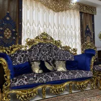 فروش کلی مبل استیل ‌وپرده وکتیبه