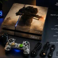 PS4 Fat 500GB ،مدل CUH-1216A ، دو دسته ، سرویس‌شده