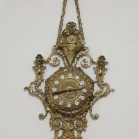 ساعت برنز قدیمی سنگین