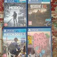 بازی ps4 و ps5 درحد نو