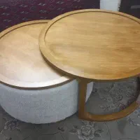 جلومبلی پاف جلومبلی چوب و پارچه