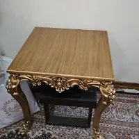 مبلمان استیل ۷ نفره با دو میز عسلی و میزجلو مبلی|مبلمان خانگی و میز عسلی|تهران, کوی فراز|دیوار