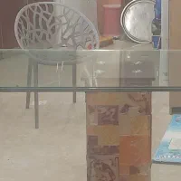 میز شیشه ای