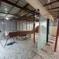 شیشه دوجداره تک جدار طلایی نقره ای دکوراتیو آستارا