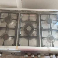 اجاق گاز پنج شعله فر دار