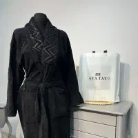 فروش حوله تن پوش مشکی سایز 135 وارداتی