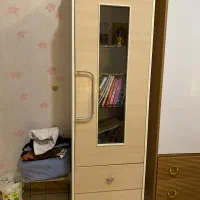 کمد چوبی سالم طبقه ای کشودار