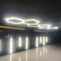 لاین نوری رو کار  حدود ۴۷ متر پروفیل ۵ سانتی