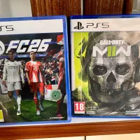 بازی call of duty  و  fc26 برای ps5
