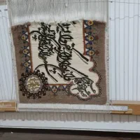 تابلو فرش ابریشم