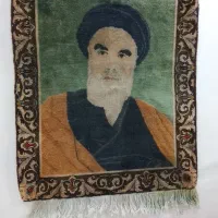 دو عدد تابلوفرش زیبا تمثال رهبرکبیر انقلاب اسلامی