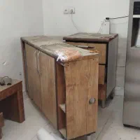 کابینت سینک شیر اب درب و چهارچوب