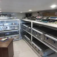 گریل فلت کروم اجاق ۲ و۴ شعله گریل مرکب گریل ترکیبی
