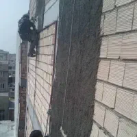 سیمان کاری ، فلی سفید و بتون ریزی