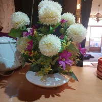 گلدان گل|گل مصنوعی|اصفهان, جلالیه|دیوار