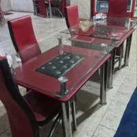 5 دست میزو صندلی رستورانی در حد نو
