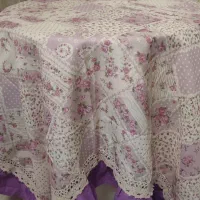 رومیزی مربع خارجی نو