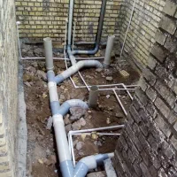 خدمات لوله کشی آب و فاضلاب