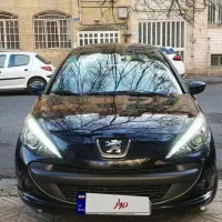 پژو ۲۰۷ اتومات پانا رنگ مشکی ارتقا صفر خشک مدل ۴۰۴