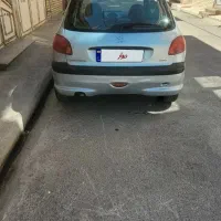 پژو ۲۰۶ مدل ۸۴ رنگ نقرآبی متالیک
