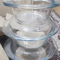 سه عدد قابلمه پیرکس ایرانی اصفهان