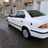 سمند 95 دوگانه کارخانه شاسی سالم سقف رنگ