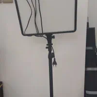 پنل نور ثابت LED جی ماری با پایه دوربین فلزی 2 متر