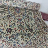 ۲ تخته فرش قدیمی دستباف کاشان