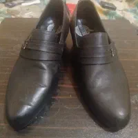کفش چرم عروسکی
