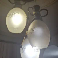 لوستر اشپزخانه 3 شعله پر نور زیبا