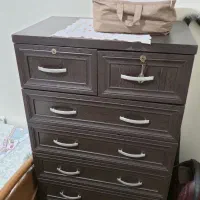 ۲ عدد دراور جاکفشی کمد کشو دار و آینه