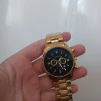 ساعت مچی مردانه CASIO طلایی صفحه مشکی نو