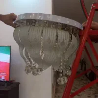 لوستر سقفی کریستالی
