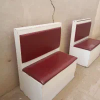 فروش دوعددنیمکت ام دی اف باقیمت خیلی خوب دربافق