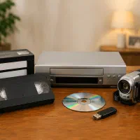 تبدیل فیلم ویدیو vhs به فلش