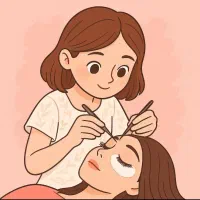 مدل برای اکستنشن مژه