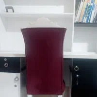 کتابخانه بزرگ و میز تحریر