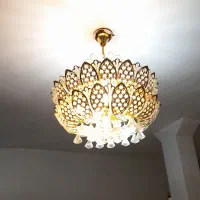 فروش لوستر وایینه وکنسول در حد نو