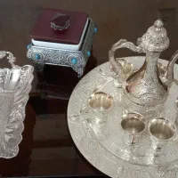سرویس پذیرایی ، سیلور ، کیک خوری ، قمقمه