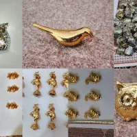 مجسمه درب کندی زاماک آبکاری طلایی و سیلور 500 عددی