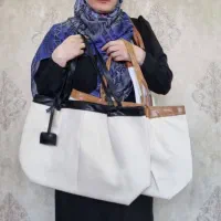کیف زنانه کنفی بزرگ