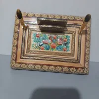 جا قلمی خاتم کاری